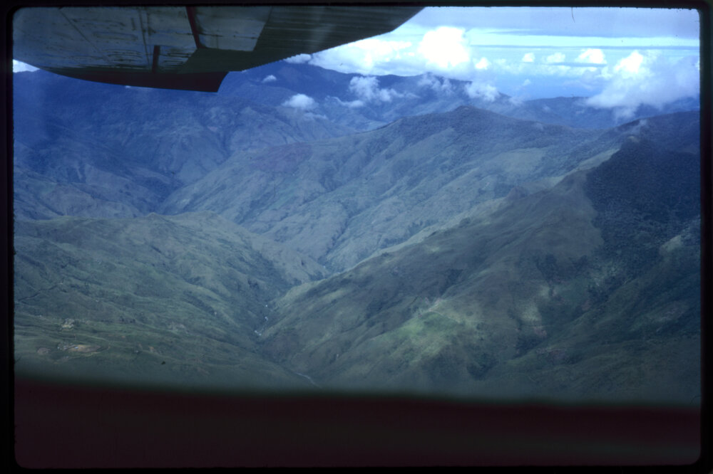 Aerial View of Valley, Papua New Guinea