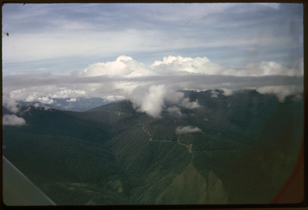 Aerial View of Valley, Papua New Guinea