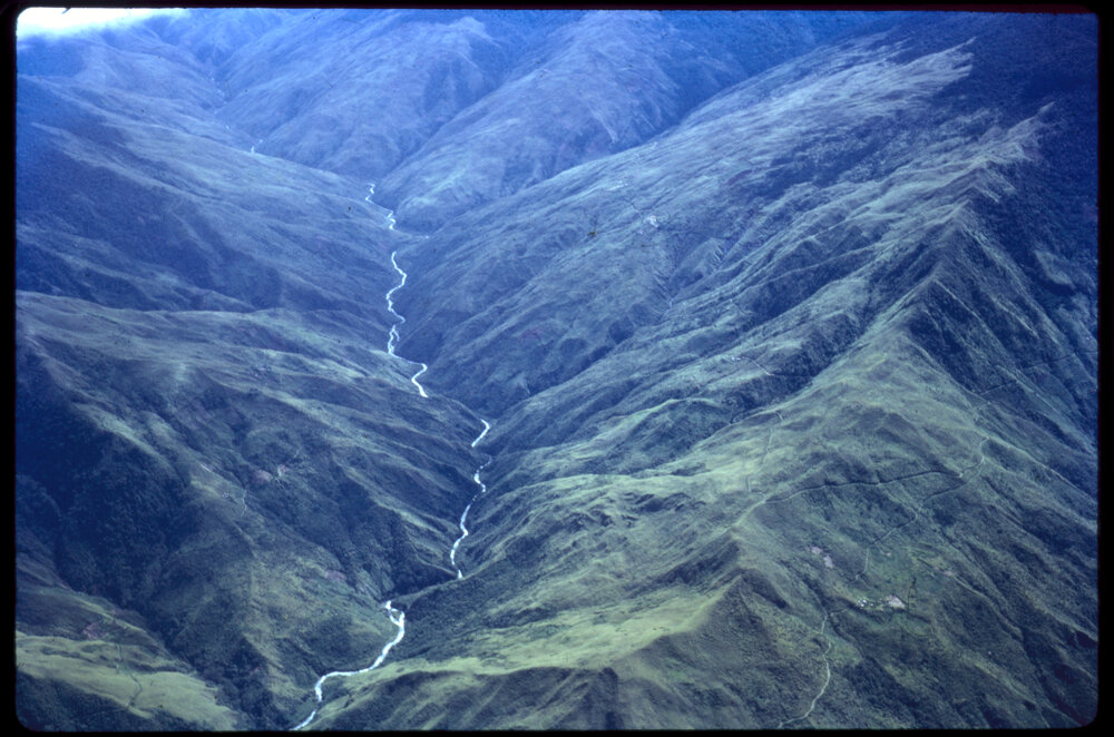 Aerial View of River, Papua New Guinea