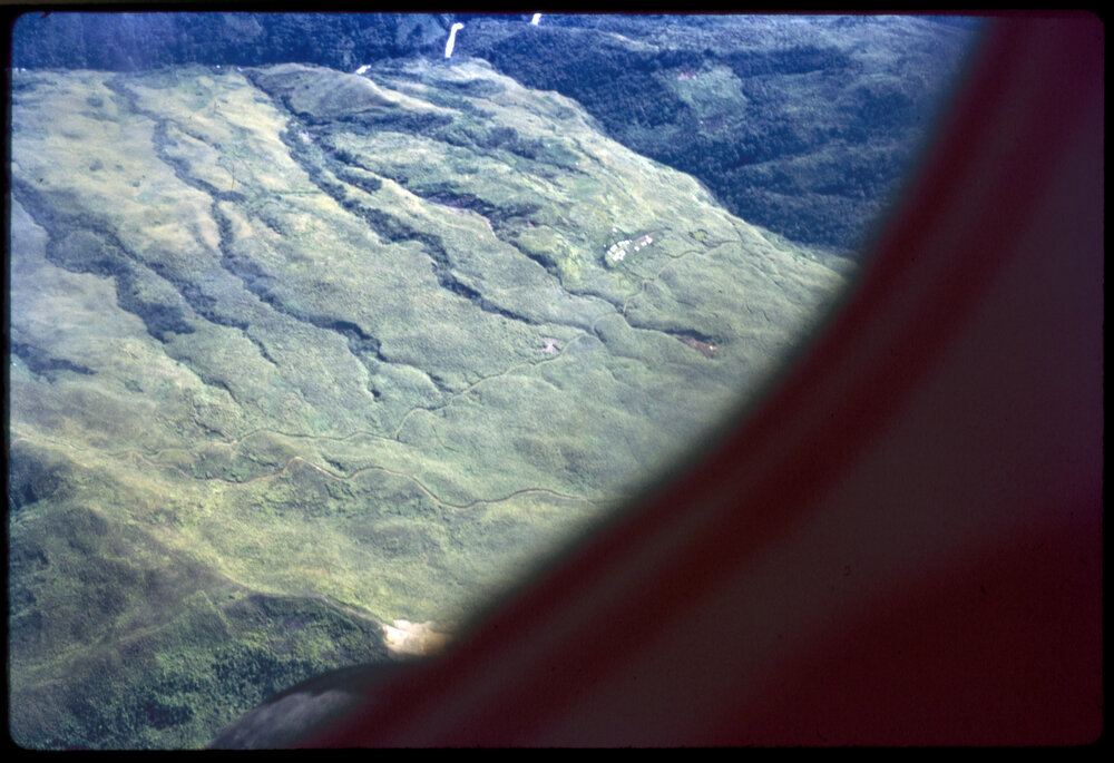 Aerial View of Mountainside, Papua New Guinea