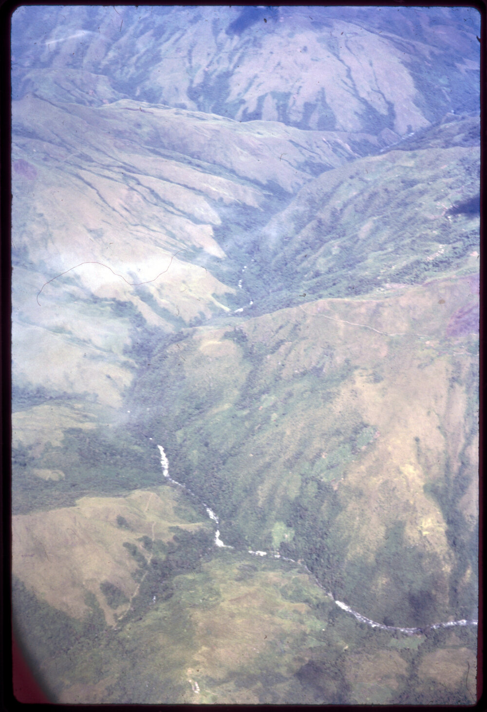 Aerial View of River, Papua New Guinea