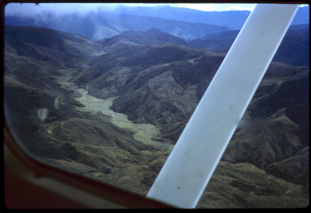 Aerial View of Valley, Papua New Guinea