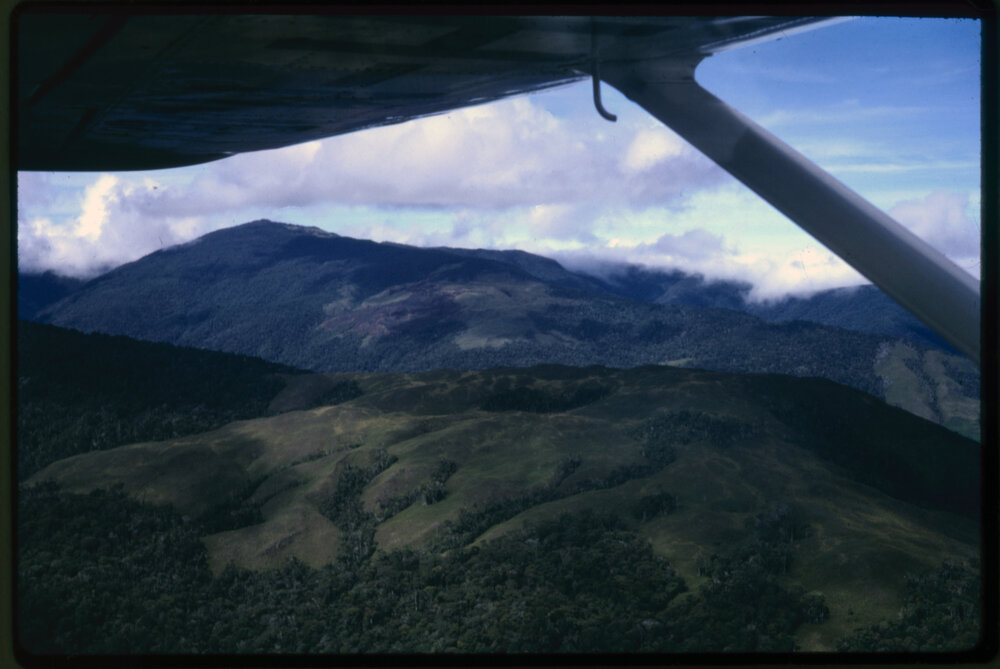 Aerial View of Mountains, Papua New Guinea