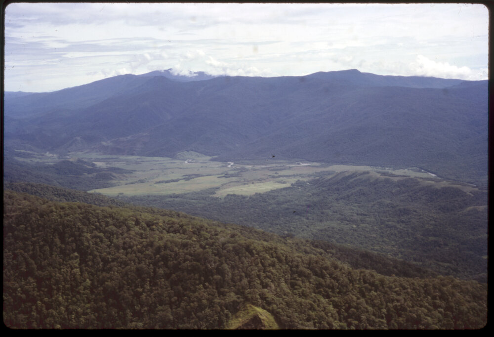 Aerial View of Valley, Papua New Guinea