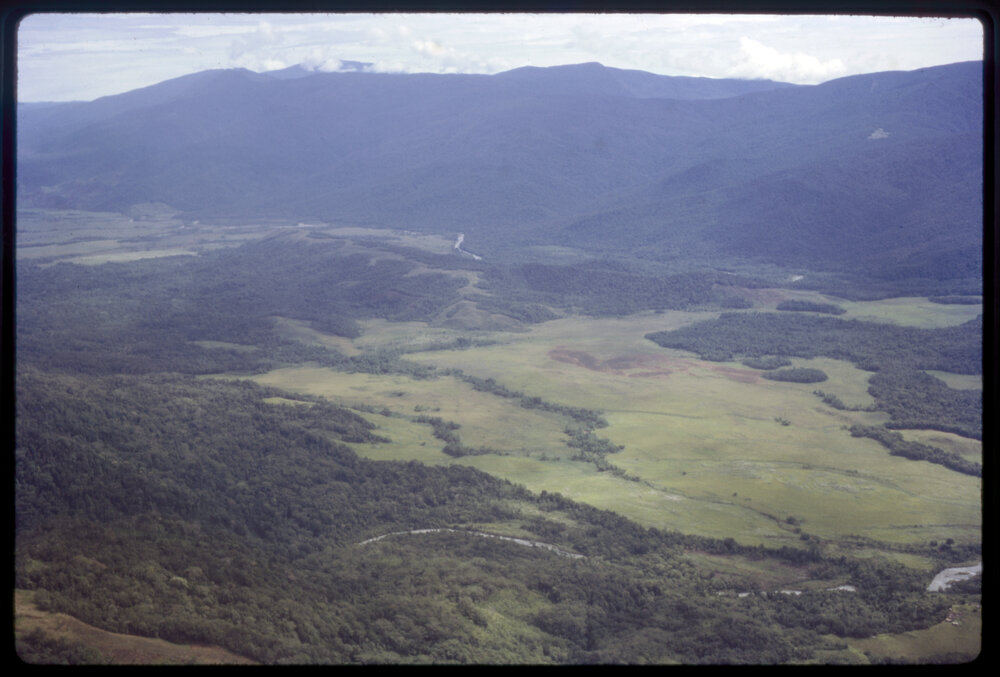 Aerial View of Valley, Papua New Guinea