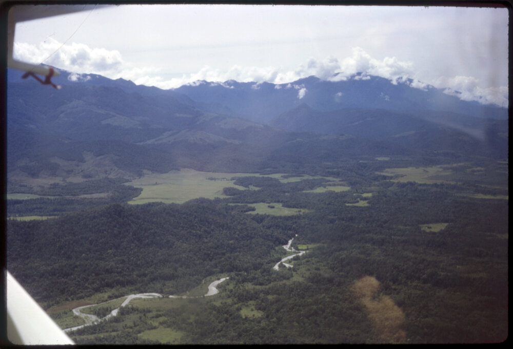 Aerial View of Valley, Papua New Guinea
