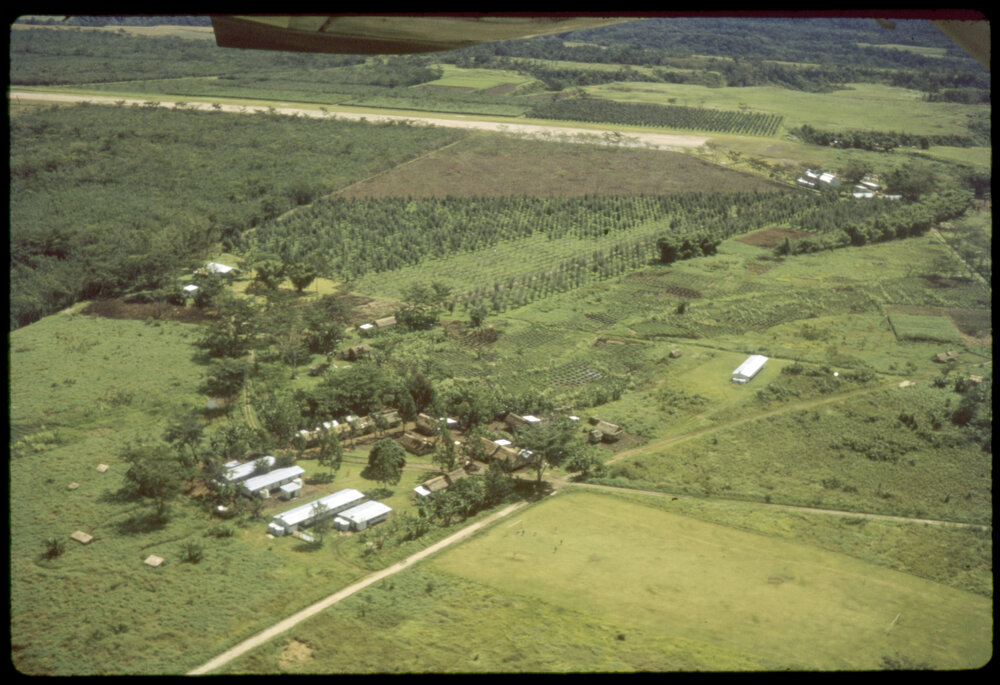 Aerial View of Village, Papua New Guinea
