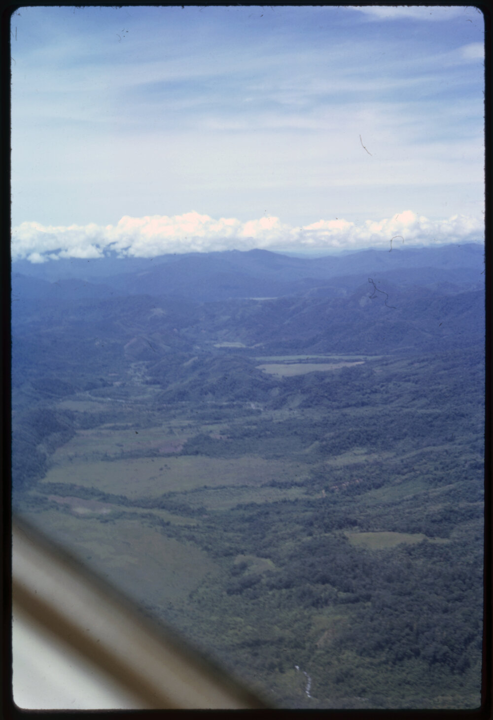 Aerial View of Valley, Papua New Guinea