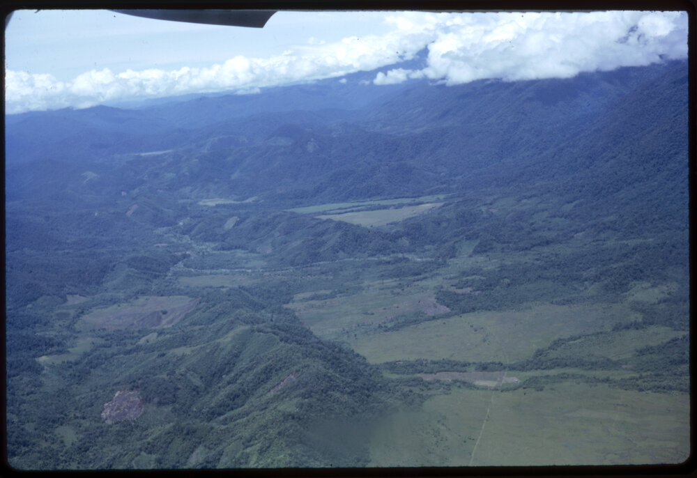 Aerial View of Valley, Papua New Guinea