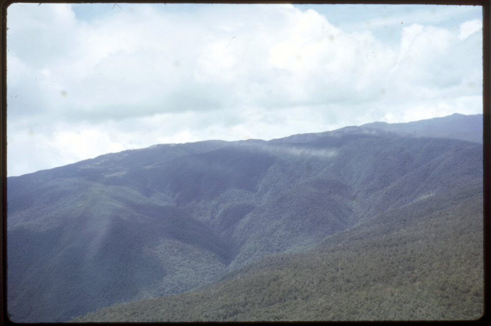 Aerial View of Mountains, Papua New Guinea