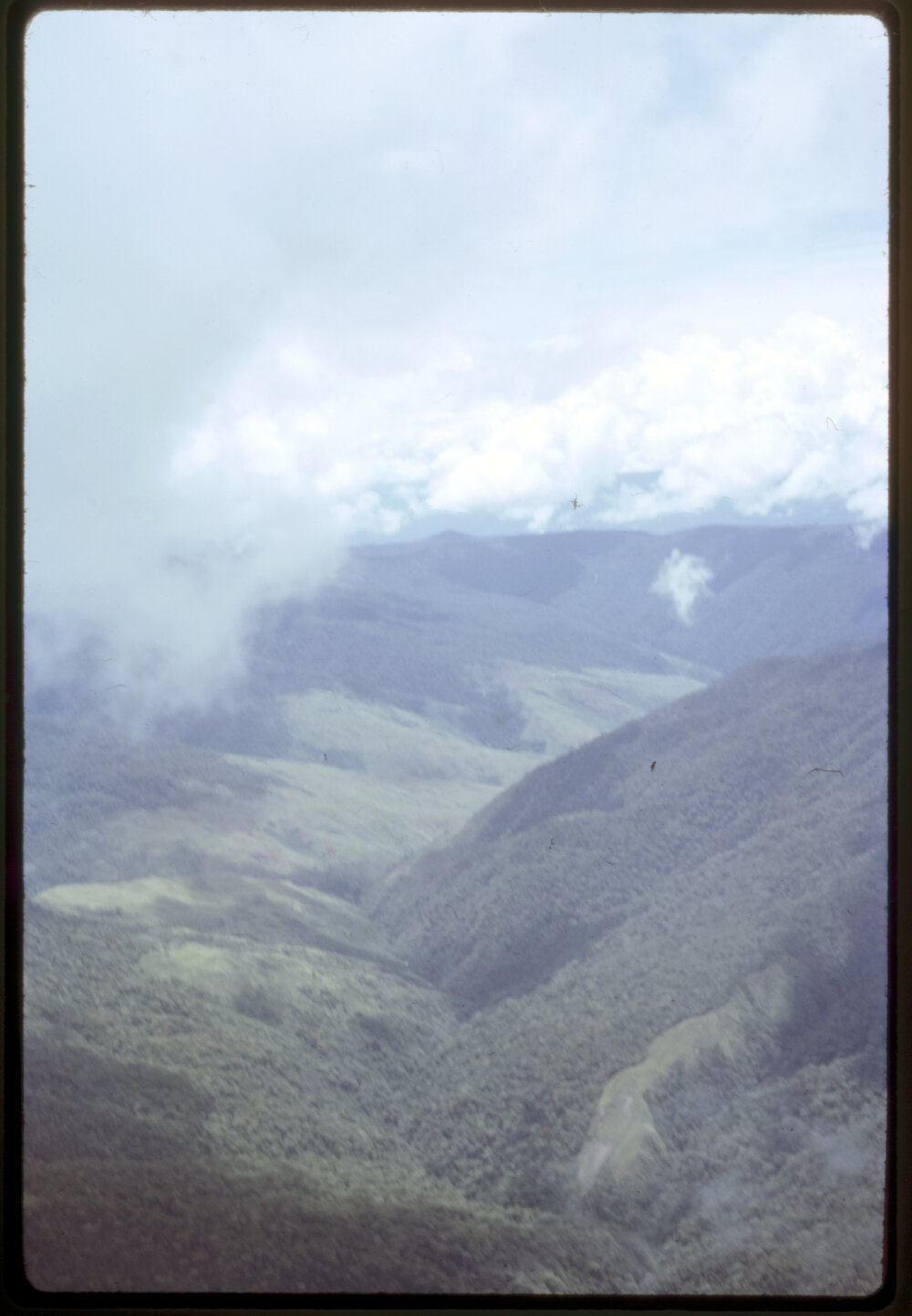 Aerial View of Mountains, Papua New Guinea
