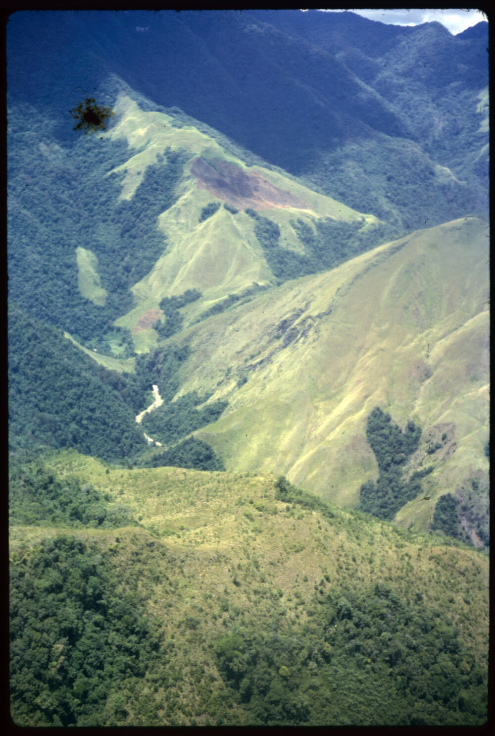 Aerial View of Mountains, Papua New Guinea