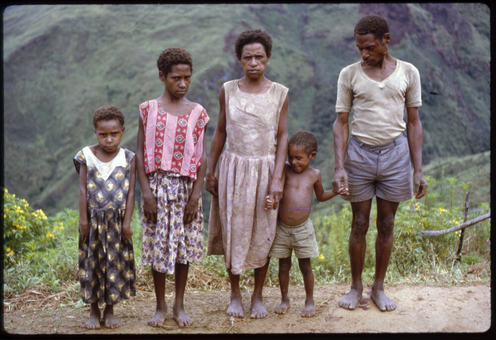 Man and Woman with Three Children