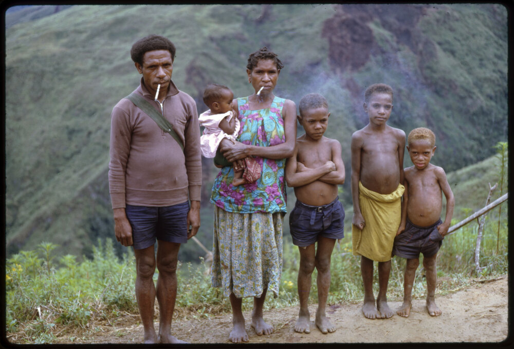 Man and Woman with Four Children
