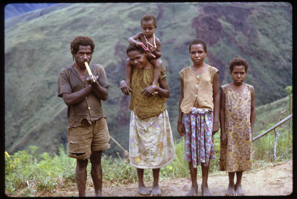 Man and Woman with Three Children