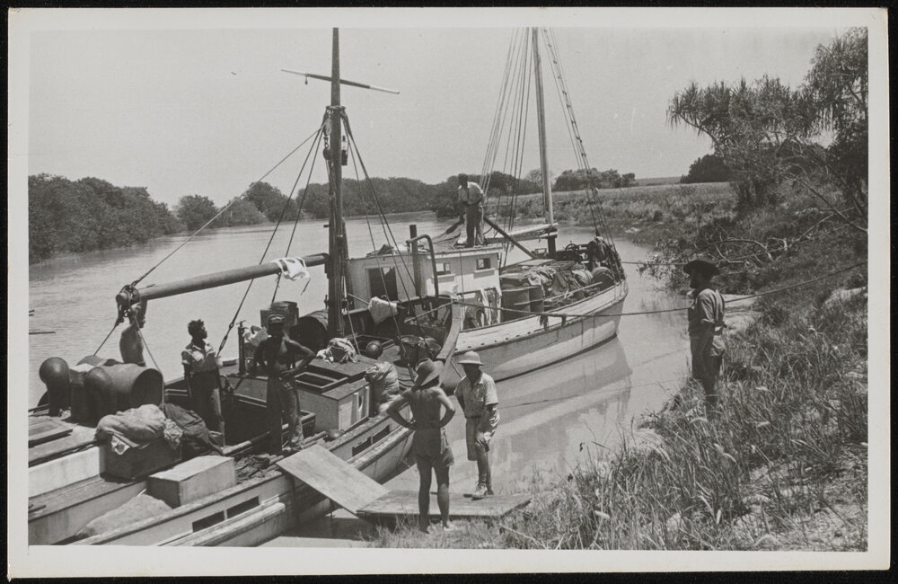 The Phantom and Victory Unloading at Oenpelli Landing 