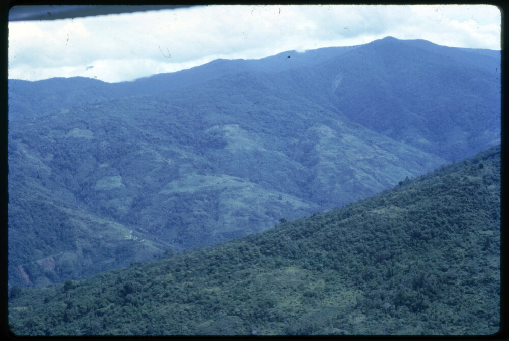 Aerial View of Mountains, Papua New Guinea