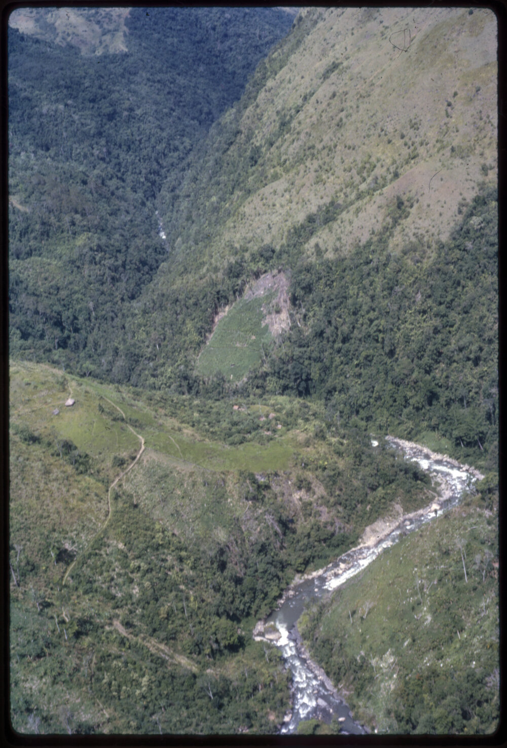 Aerial View of River, Papua New Guinea