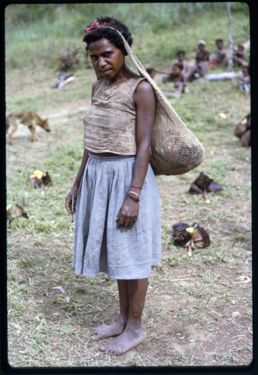 Woman in Papua New Guinea