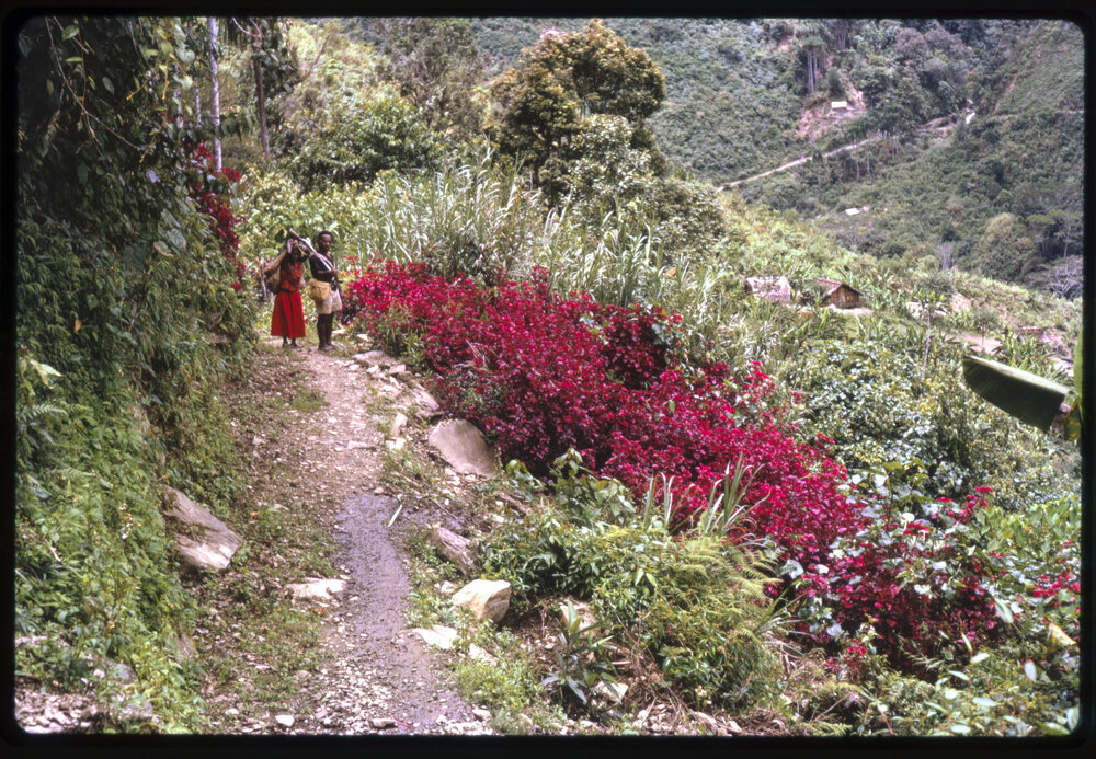 Man and Woman on Mountainside