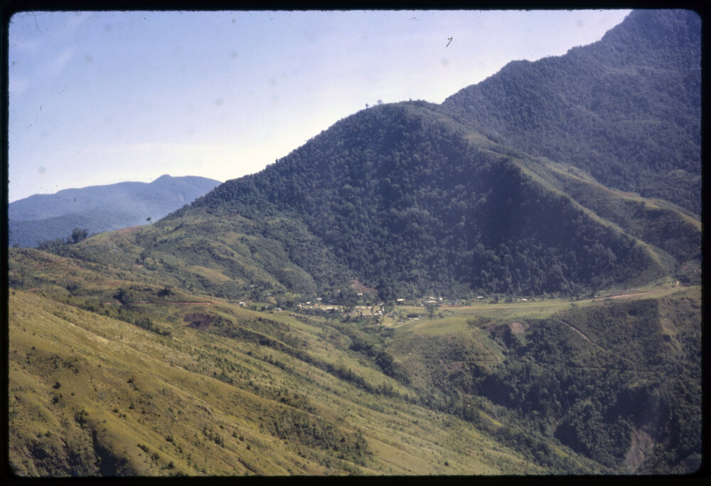 Mountains and Village