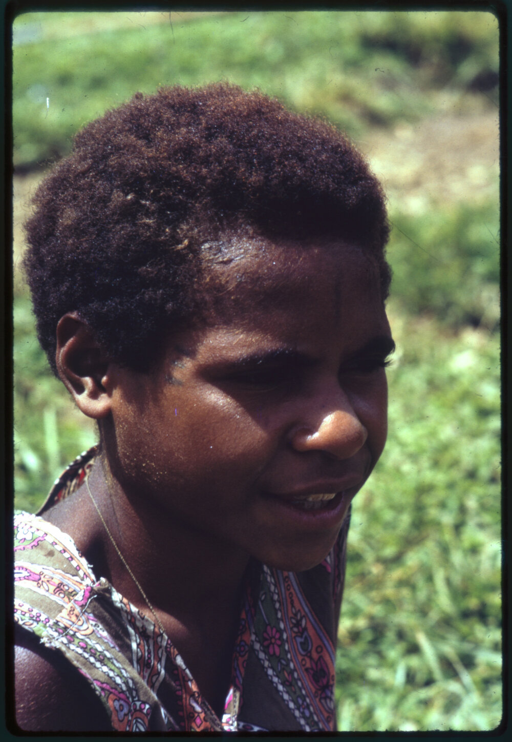 Girl in Papua New Guinea