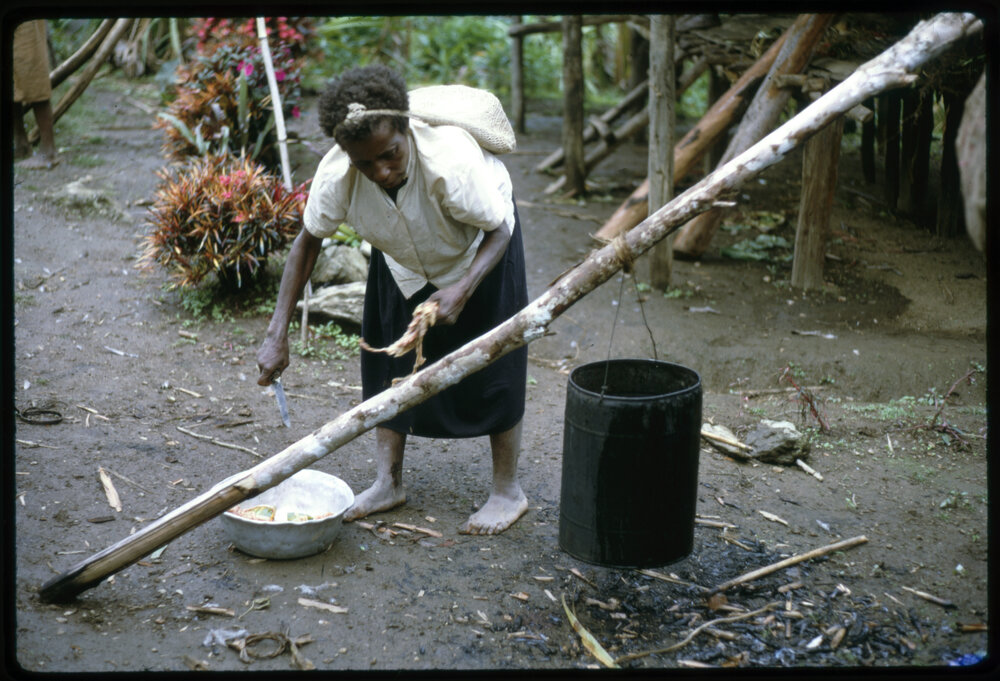 Woman, Possibly Preparing Food