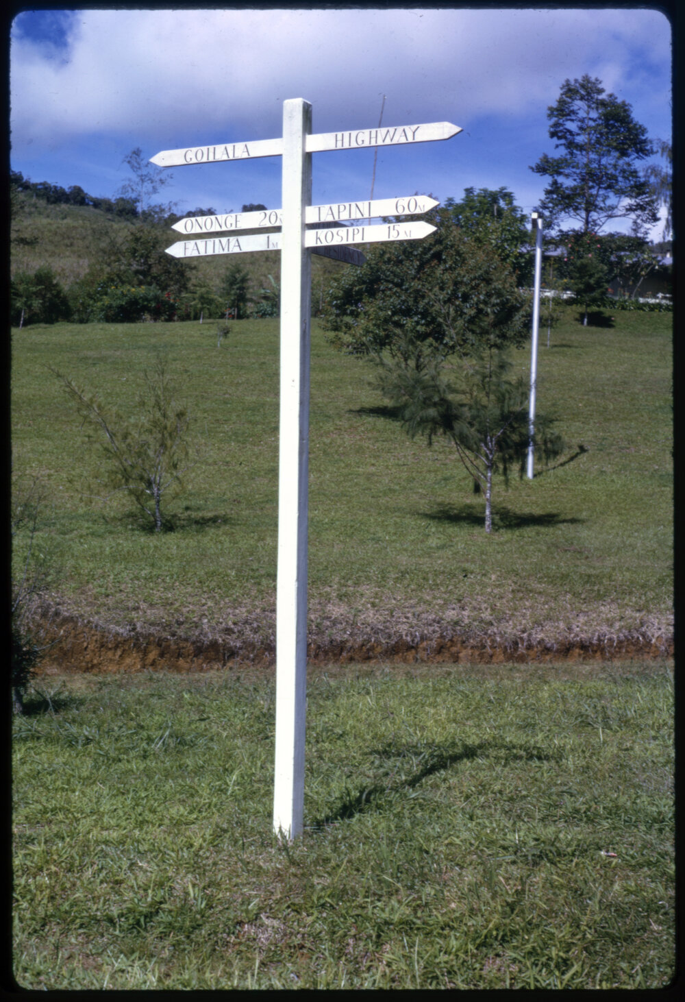 Gohala Highway Signpost