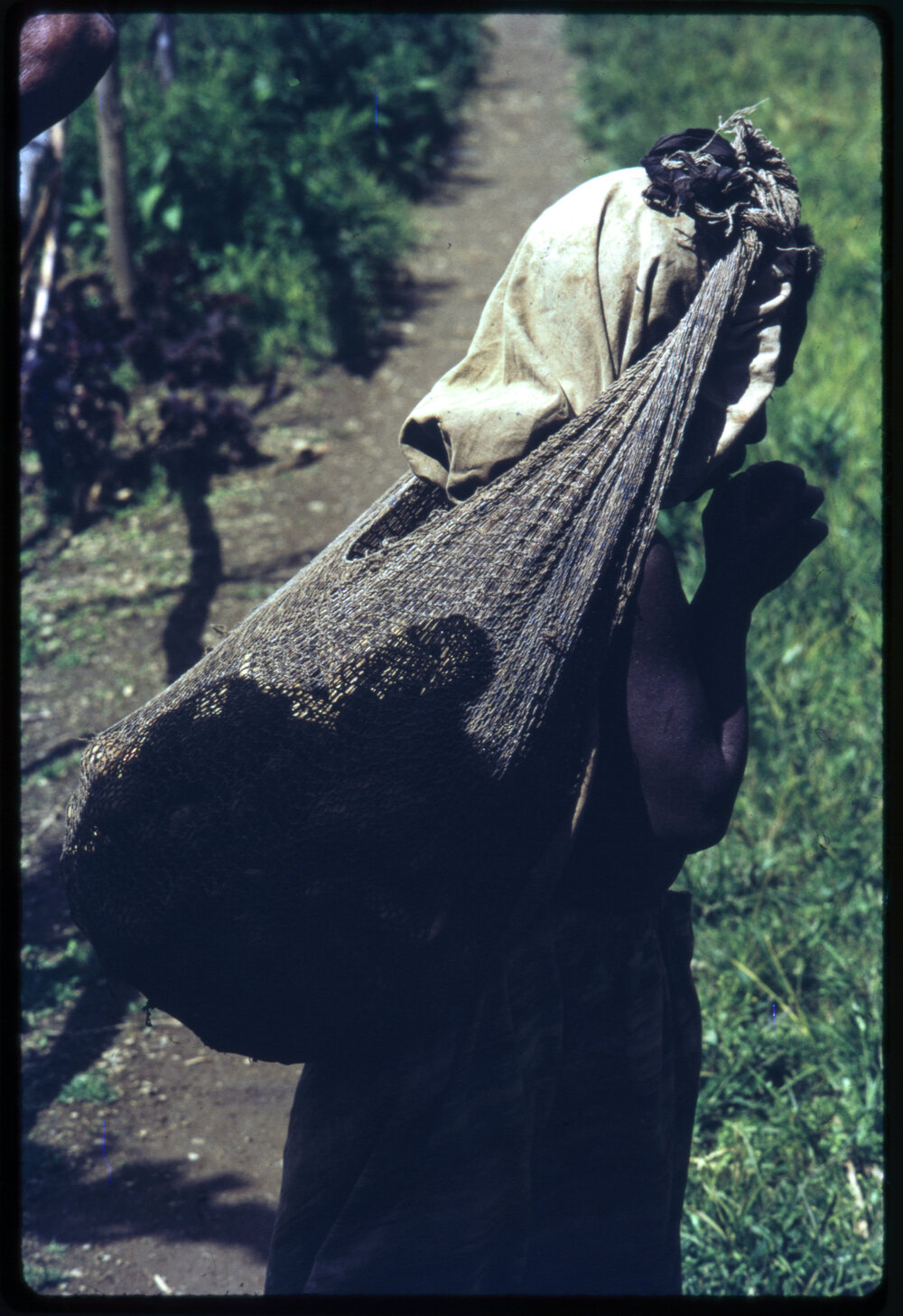 Woman in Papua New Guinea