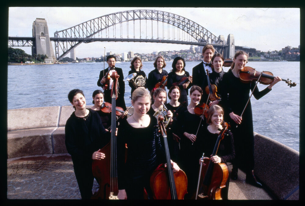 Conservatorium of Music Music Ensemble Outside Sydney Opera House