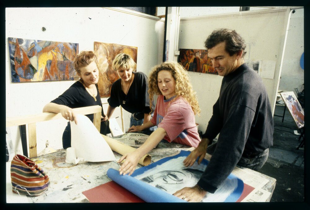 Sydney College of the Arts Students in Drawing Workshop