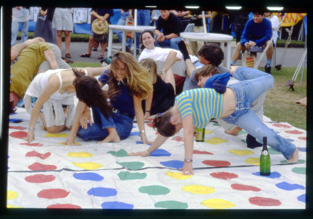 Students Playing Twister During O Week