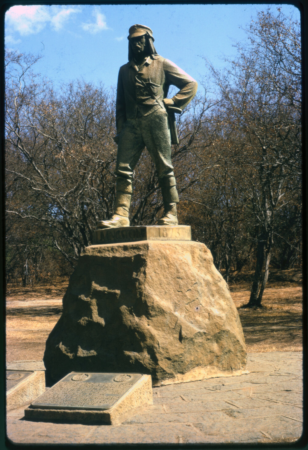 David Livingstone Statue, Victoria Falls