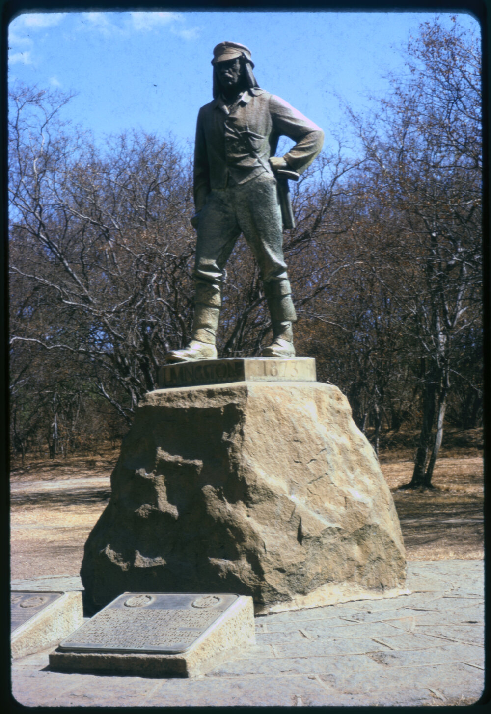 David Livingstone Statue, Victoria Falls