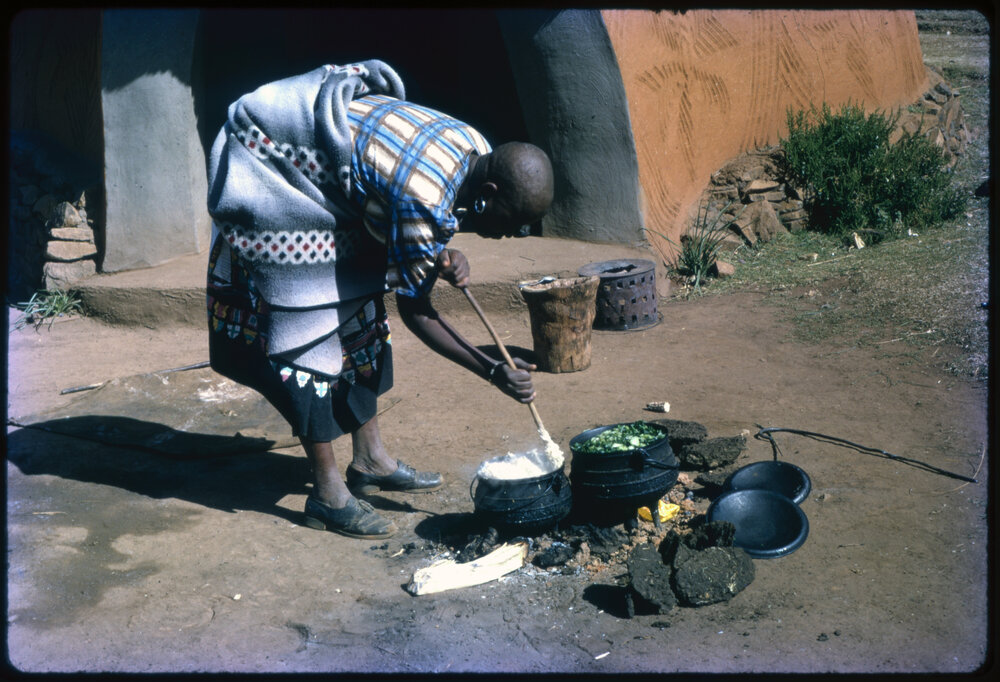 Woman Cooking