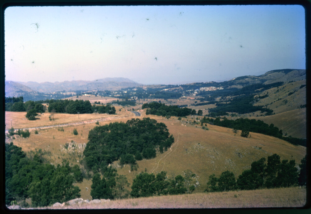 View Over Hills and Villages