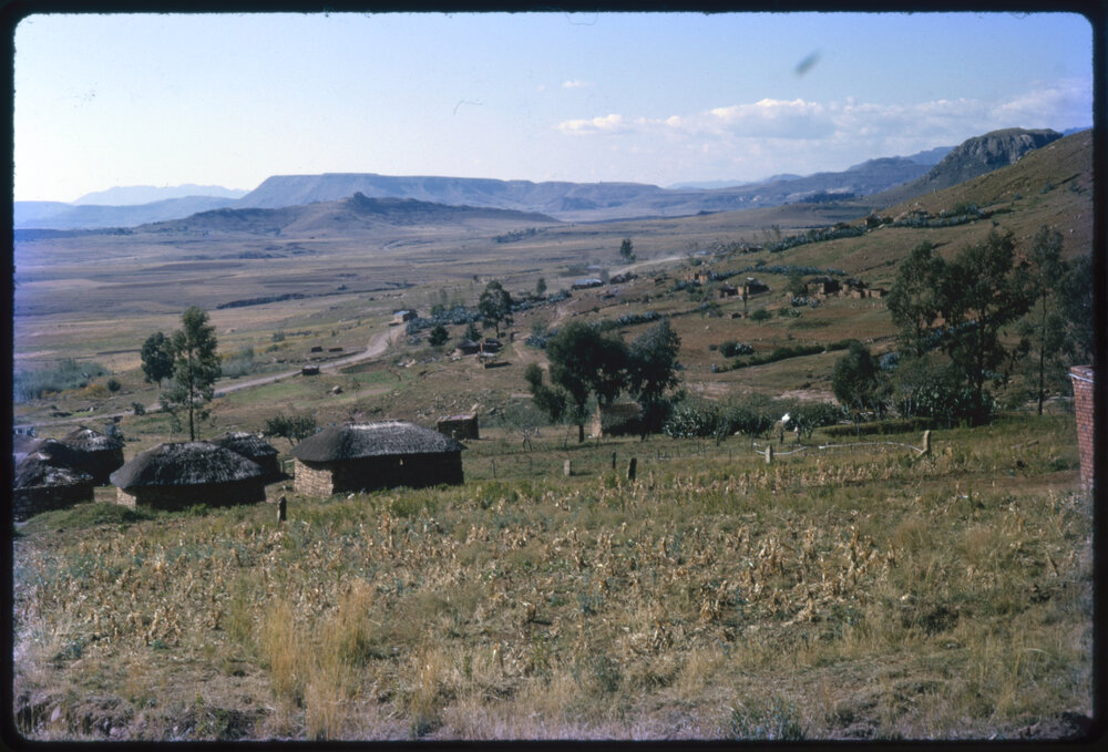 Buildings on Hillside