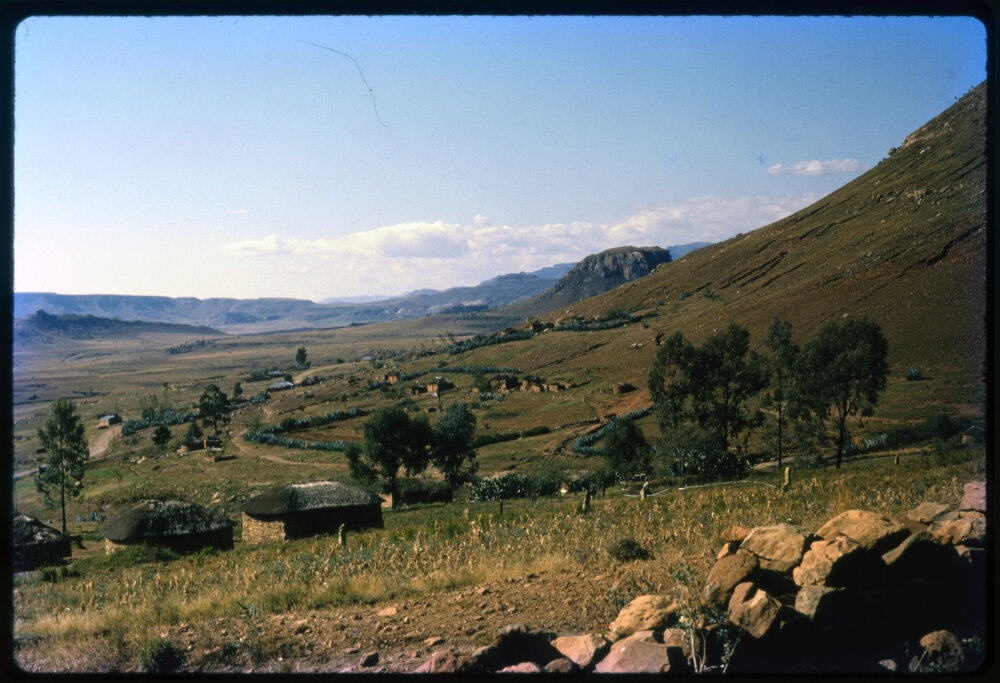 Buildings on Hillside