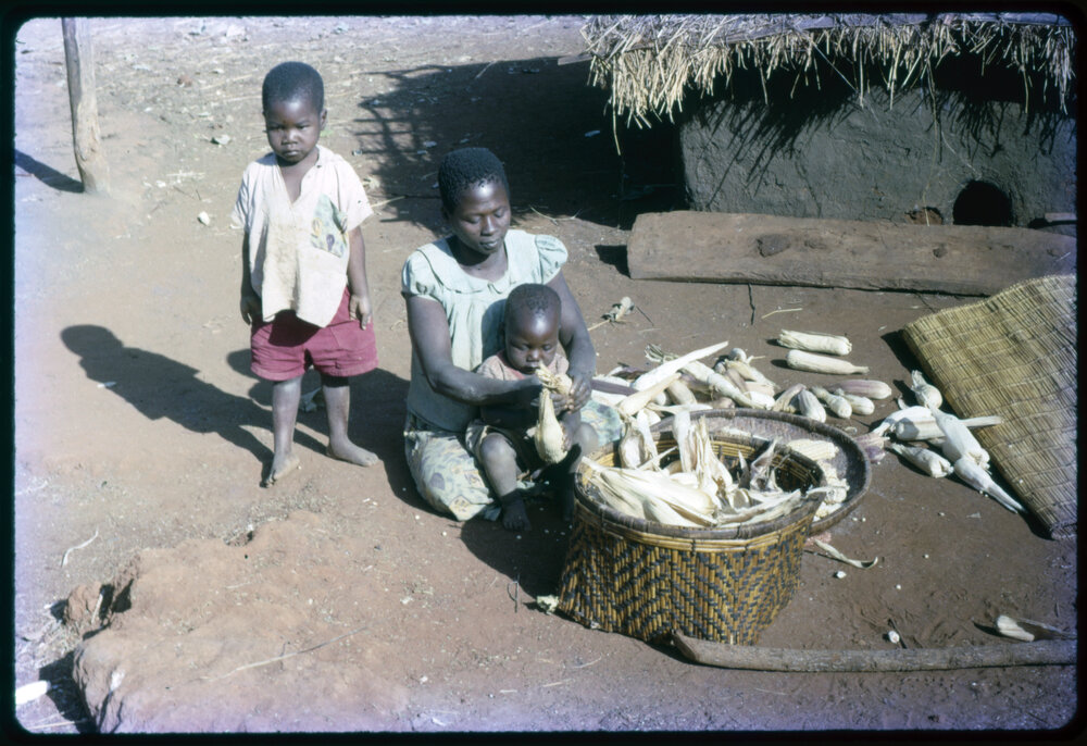 Woman Preparing Food