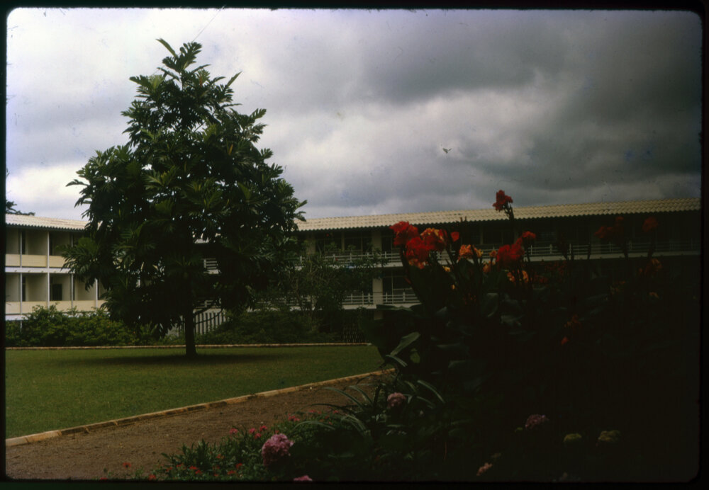 Courtyard of Queen's Hall, Kwame Nkrumah University of Science and Technology Campus