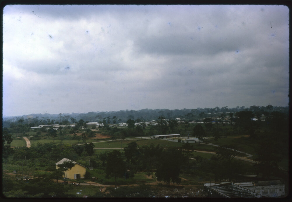 Buildings and Swimming Pool at Kwame Nkrumah University of Science and Technology Campus