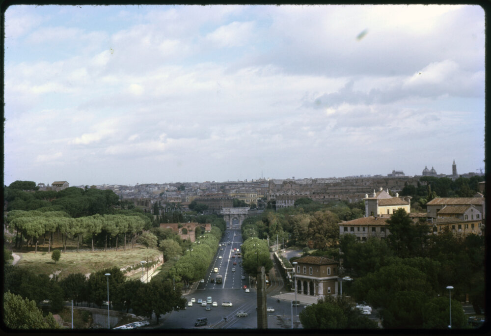 Arch of Constantine and Colosseum
