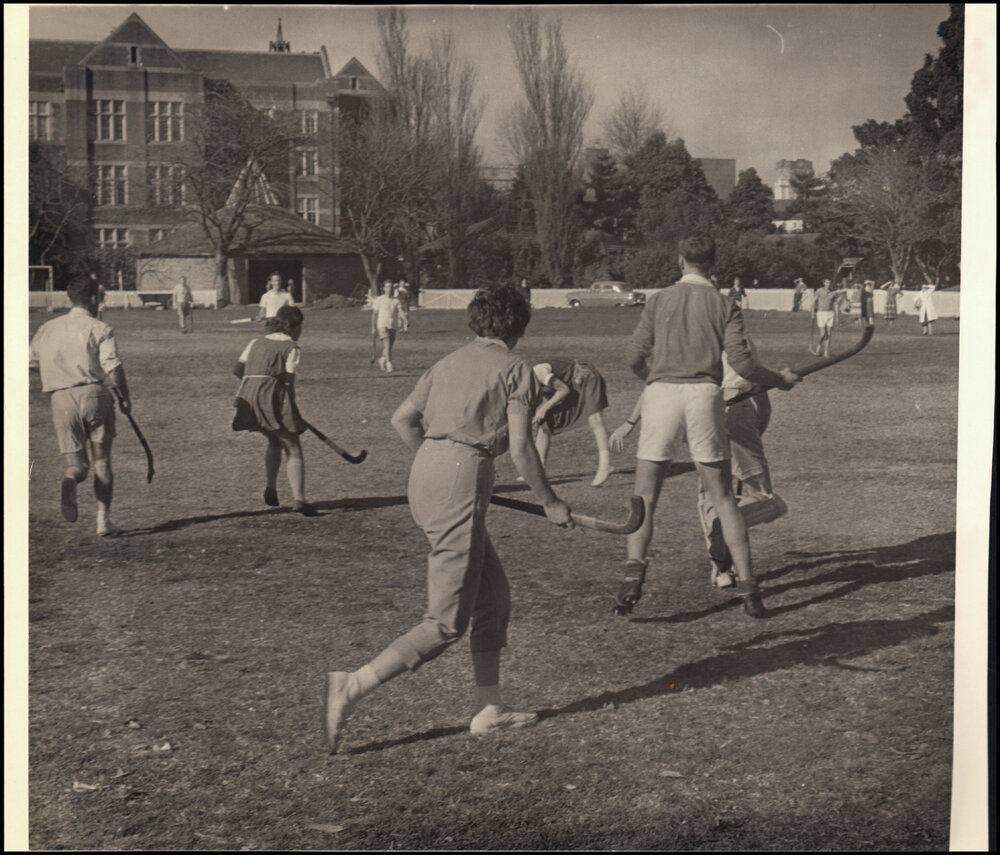 Staff Versus Student Hockey Match
