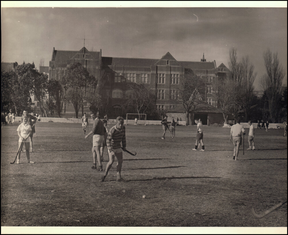 Staff Versus Student Hockey Match