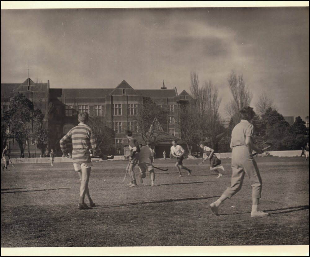Staff Versus Student Hockey Match