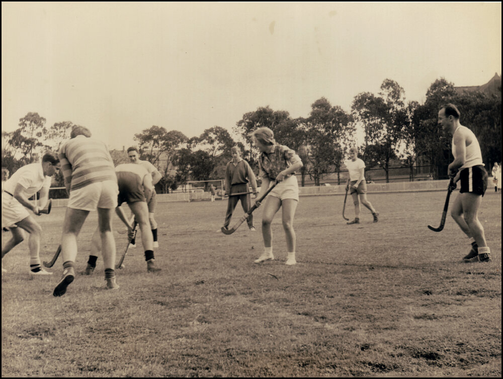 Botany Versus Zoology Hockey Match