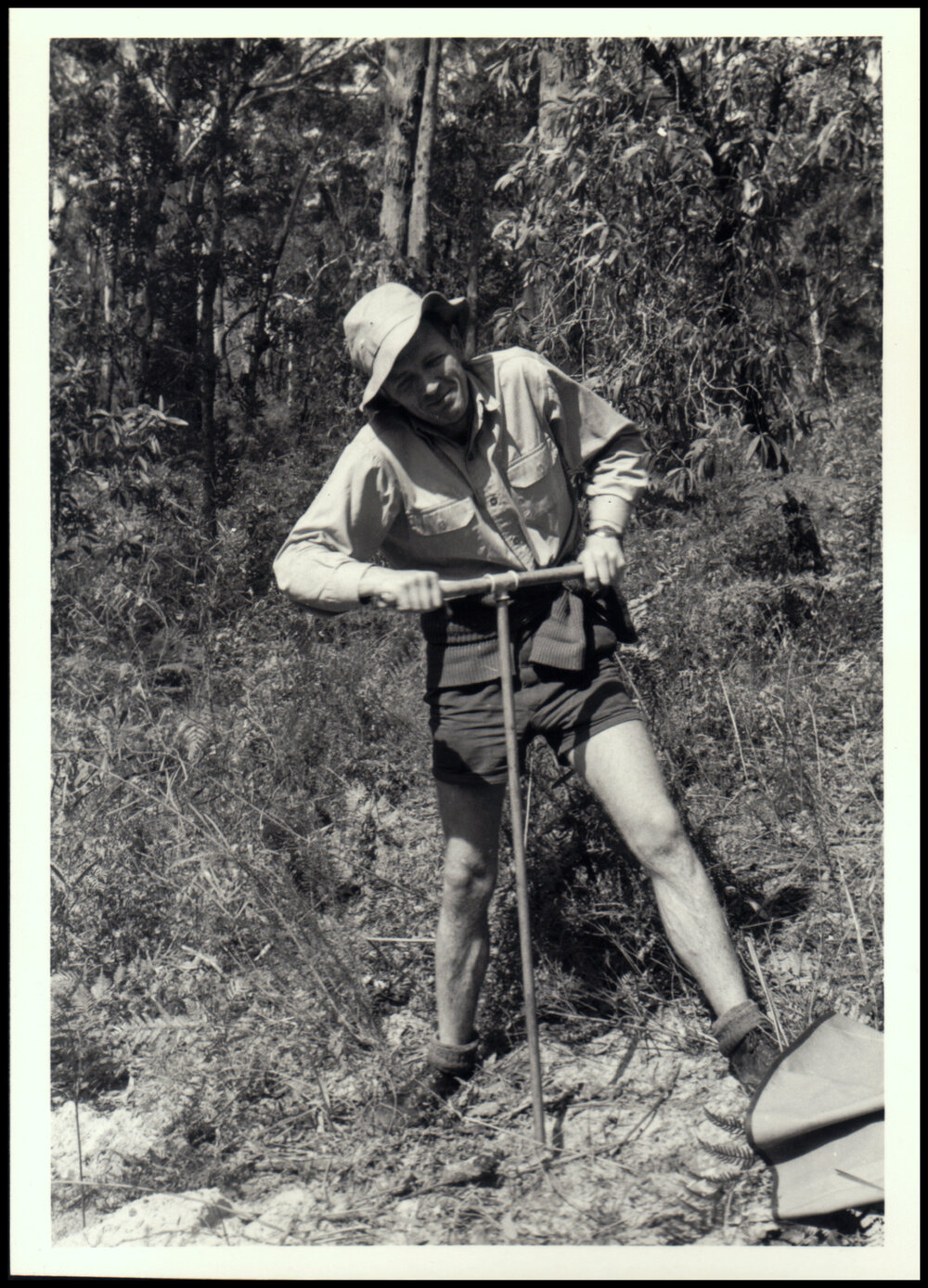 Roger Carolin at Myall Lakes National Park