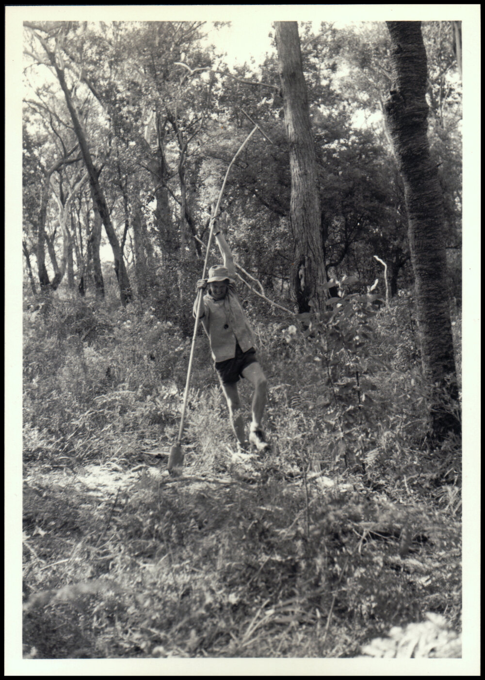Roger Carolin at Myall Lakes National Park