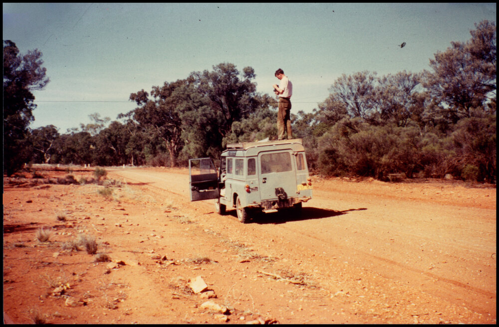 Roger Carolin near Ivanhoe
