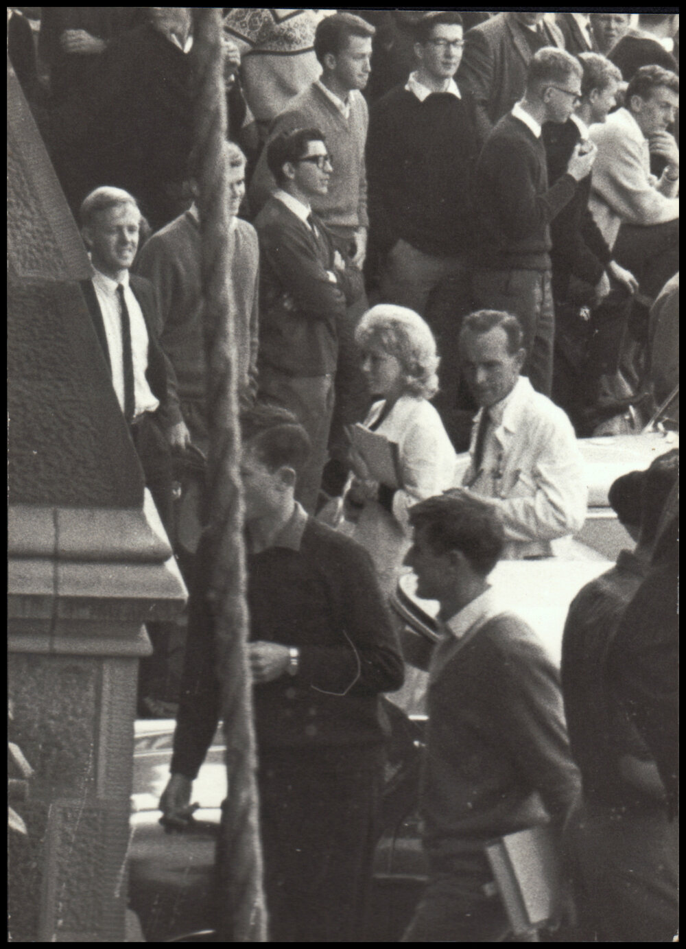 Crowd at a Commemoration Day Procession